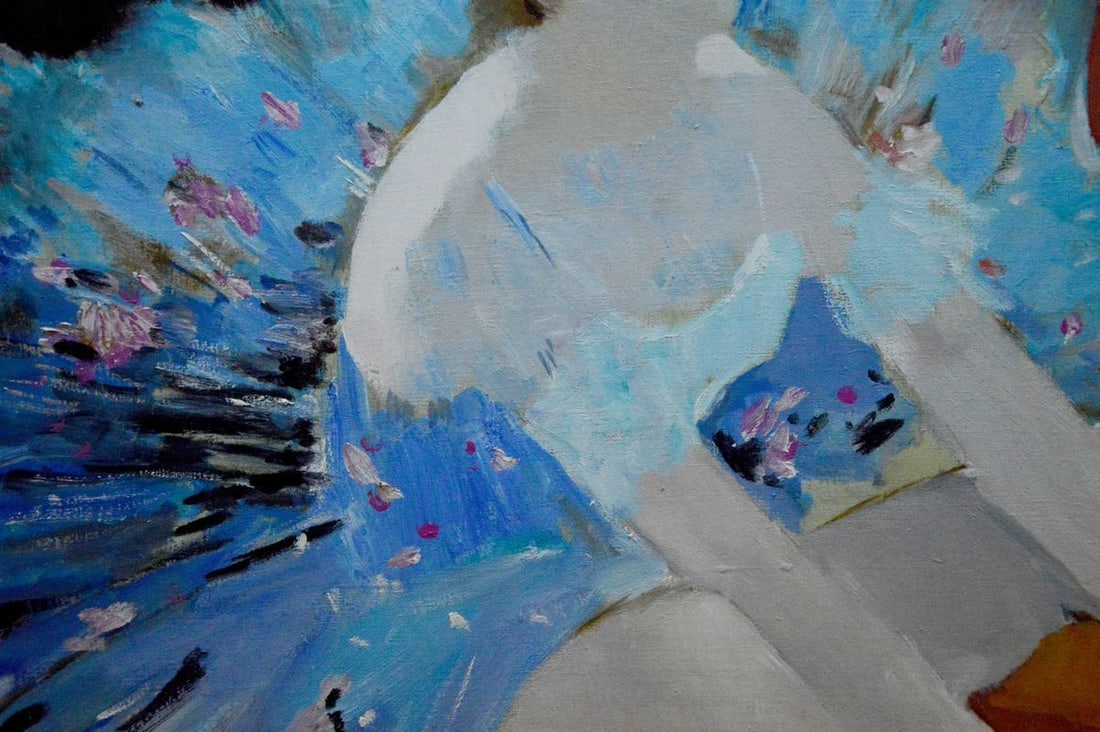 Oil painting Ballerina portrait Baskakov N. N. - 4