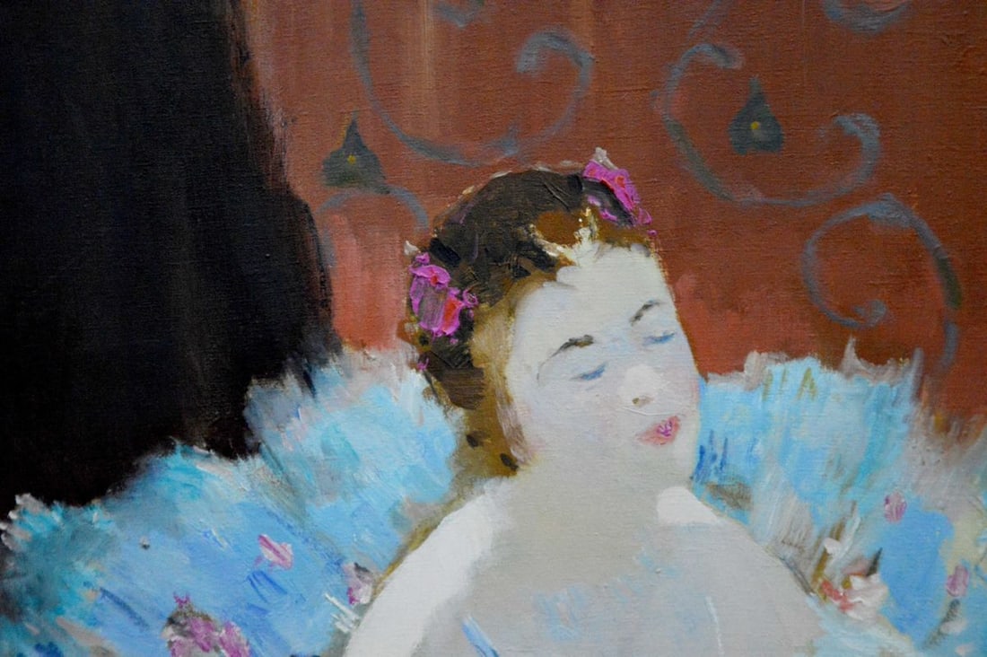 Oil painting Ballerina portrait Baskakov N. N. - 6