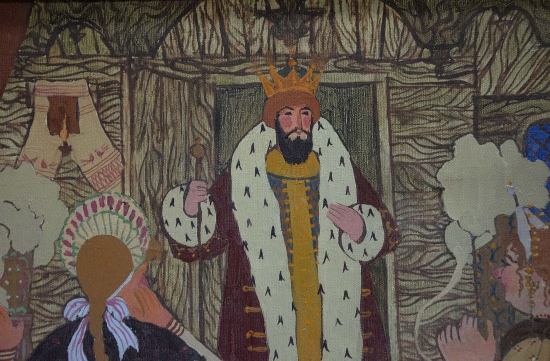 Oil painting The patriarch Malyshev Gennady Iosifovich - 4