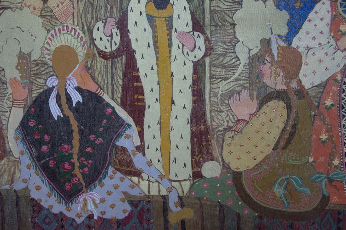 Oil painting The patriarch Malyshev Gennady Iosifovich - 5