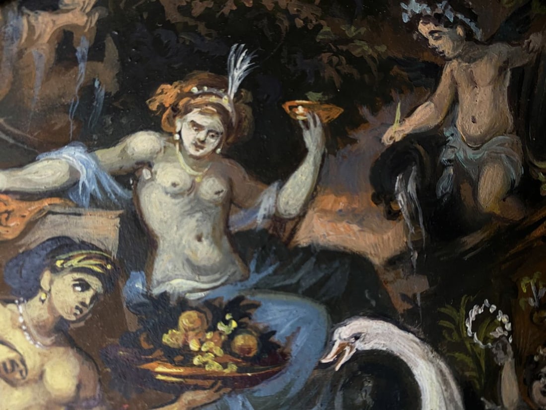 Oil painting Swan Alexander Arkadievich Litvinov - 6