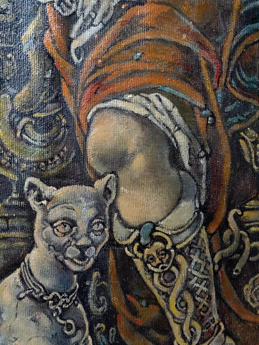 Oil painting Night Litvinov Oleg Arkad'yevich - 3