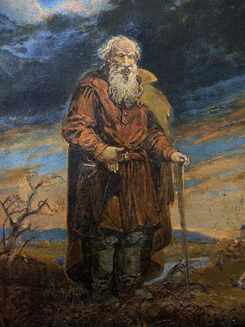 Oil painting Lev Tolstoy Litvinov Oleg Arkad'yevich - 3