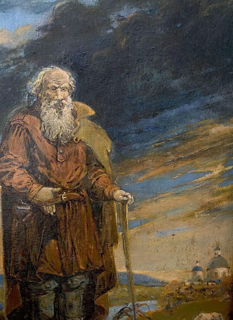 Oil painting Lev Tolstoy Litvinov Oleg Arkad'yevich - 4