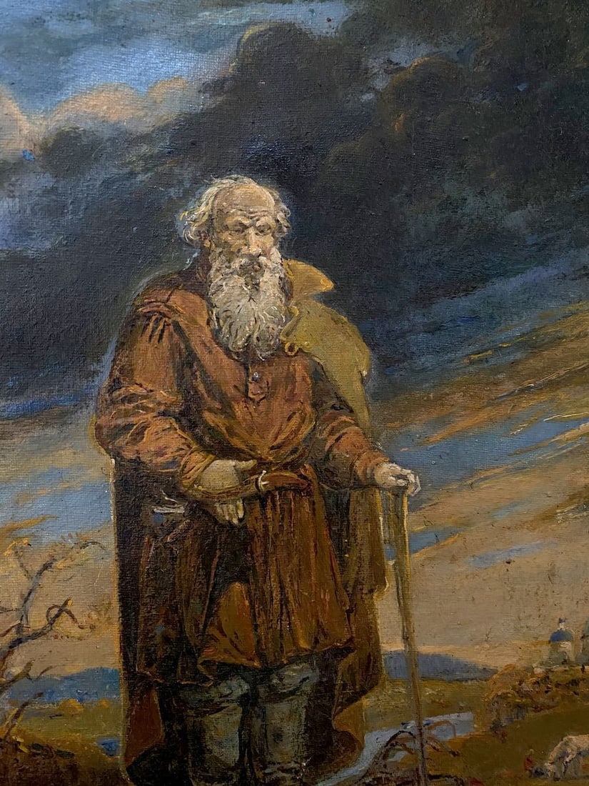 Oil painting Lev Tolstoy Litvinov Oleg Arkad'yevich - 5