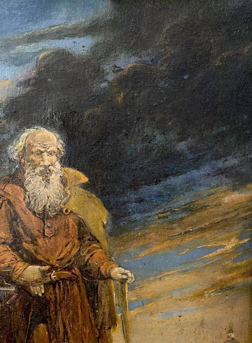 Oil painting Lev Tolstoy Litvinov Oleg Arkad'yevich - 6