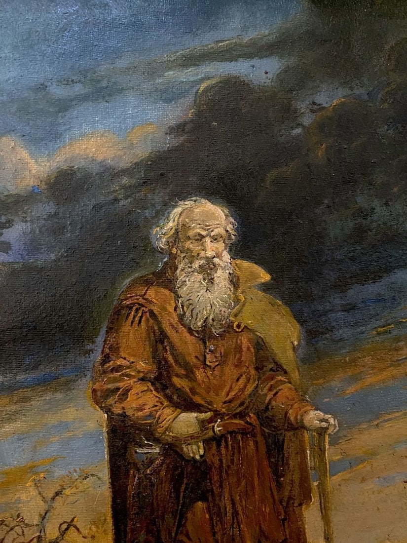 Oil painting Lev Tolstoy Litvinov Oleg Arkad'yevich - 7