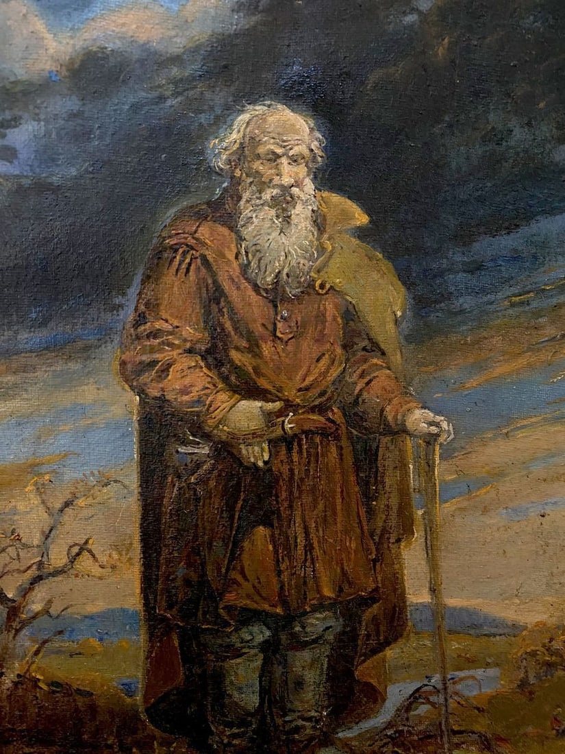 Oil painting Lev Tolstoy Litvinov Oleg Arkad'yevich - 8