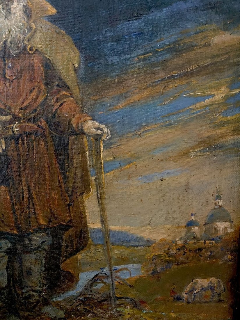 Oil painting Lev Tolstoy Litvinov Oleg Arkad'yevich - 9