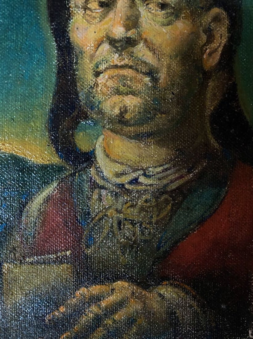 Oil painting Portrait of the artist Litvinov Oleg Arkad'yevich - 2