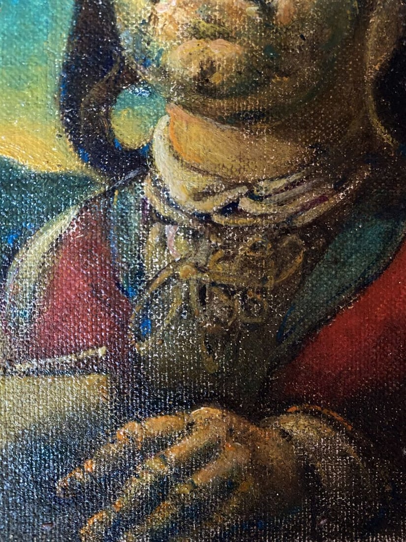 Oil painting Portrait of the artist Litvinov Oleg Arkad'yevich - 5