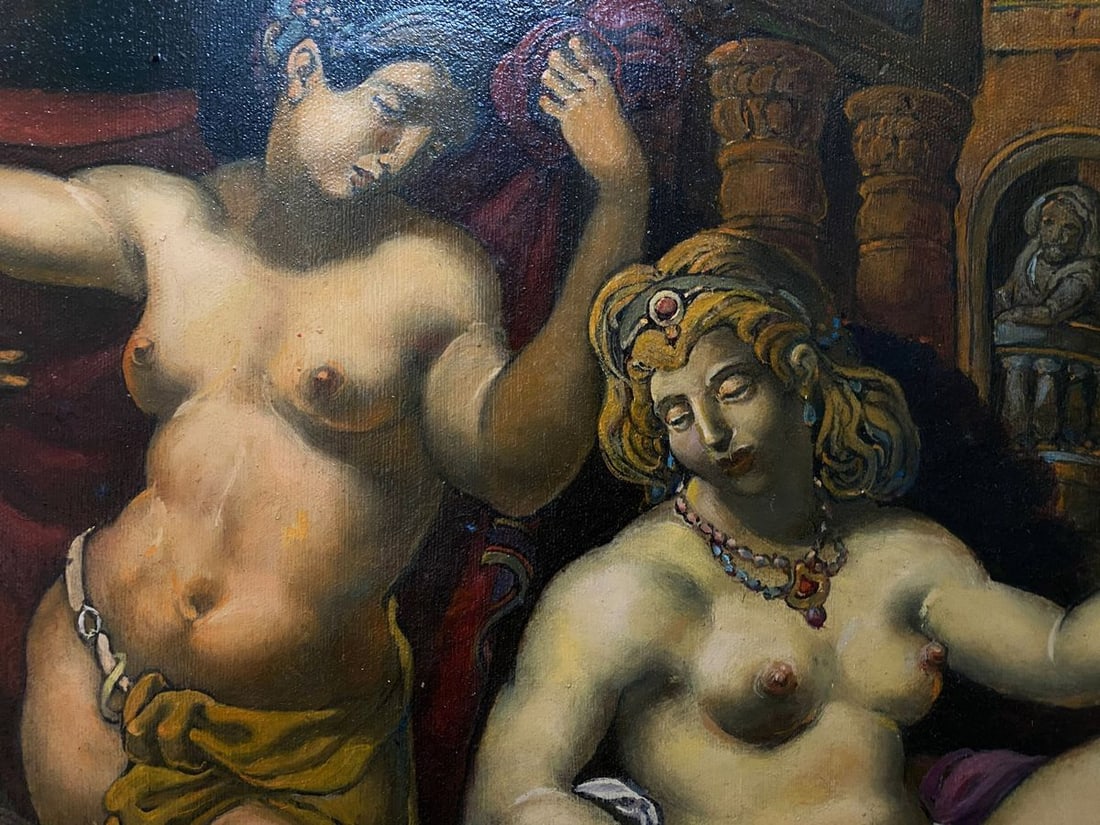 Oil painting Bathsheba Litvinov Oleg Arkad'yevich - 7