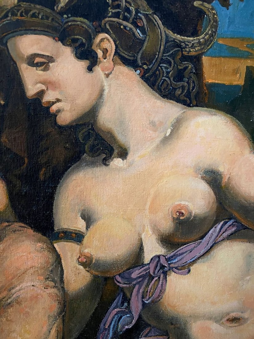 Oil painting Daughter arch Litvinov Oleg Arkad'yevich - 8