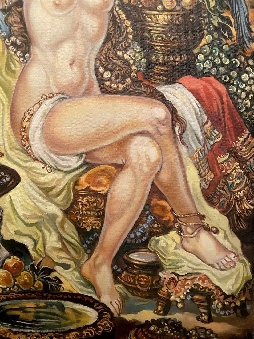 Oil painting Bathsheba Alexander Arkadievich Litvinov - 2