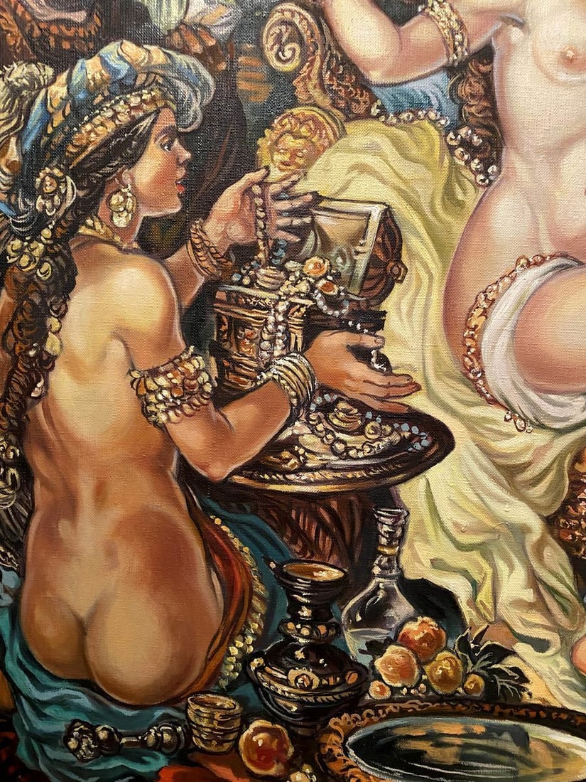 Oil painting Bathsheba Alexander Arkadievich Litvinov - 7