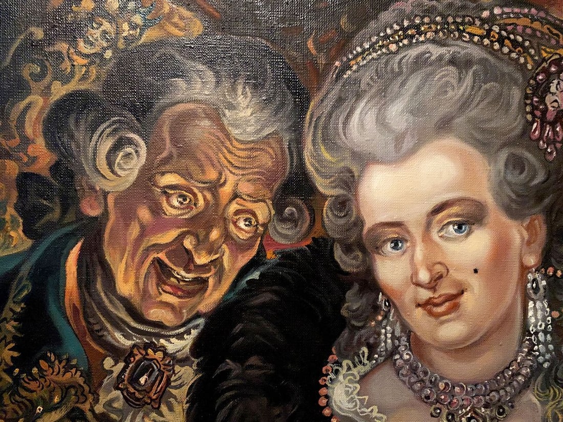 Oil painting Marquise Alexander Arkadievich Litvinov - 7