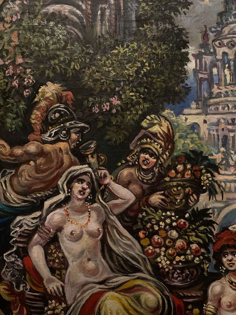 Oil painting Bathers Alexander Arkadievich Litvinov - 4