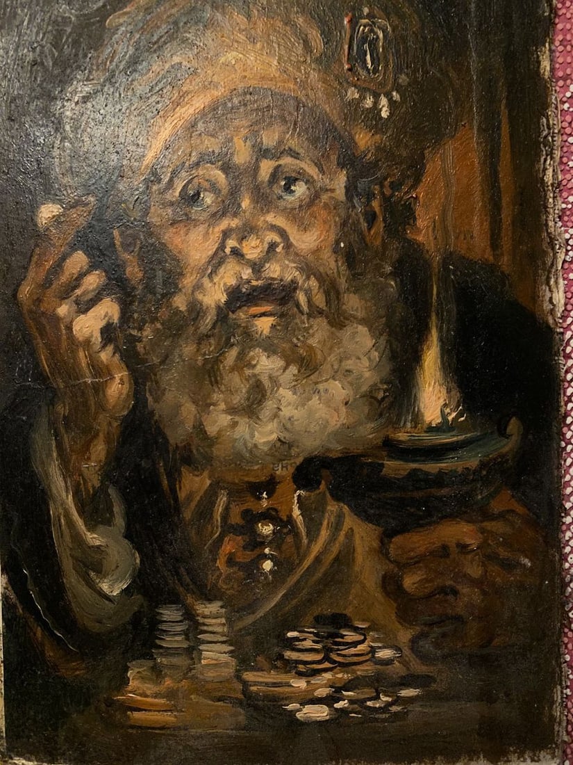 Oil painting Usurer Alexander Arkadievich Litvinov - 2