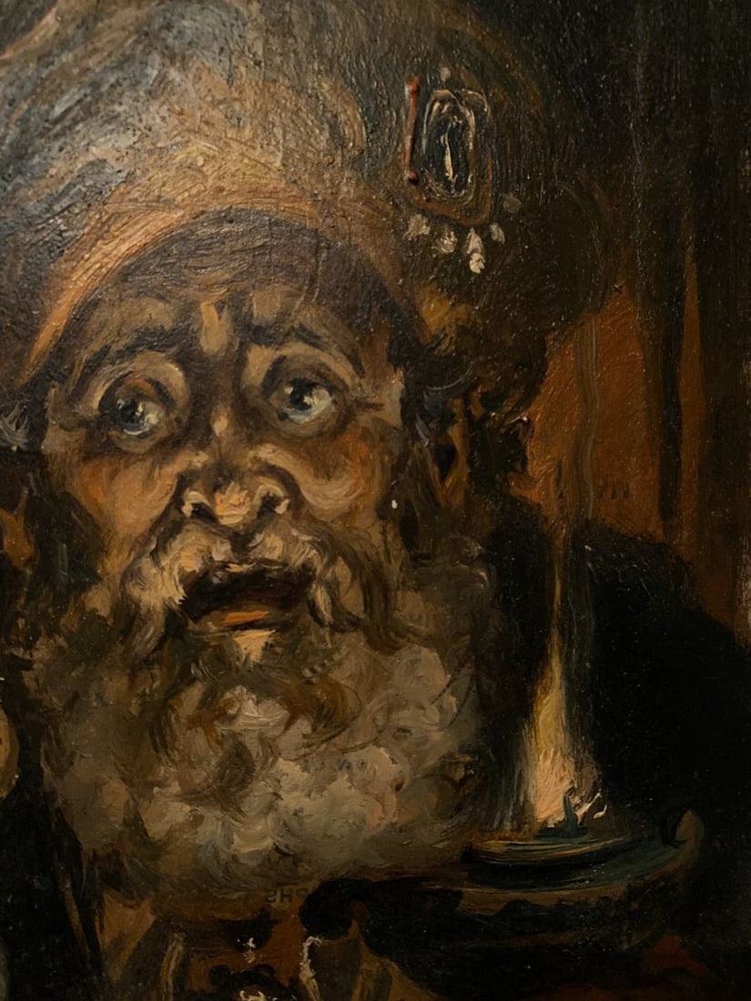 Oil painting Usurer Alexander Arkadievich Litvinov - 4