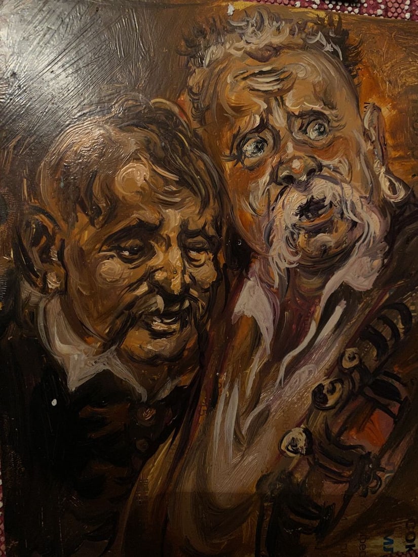 Oil painting Godfathers Alexander Arkadievich Litvinov - 3