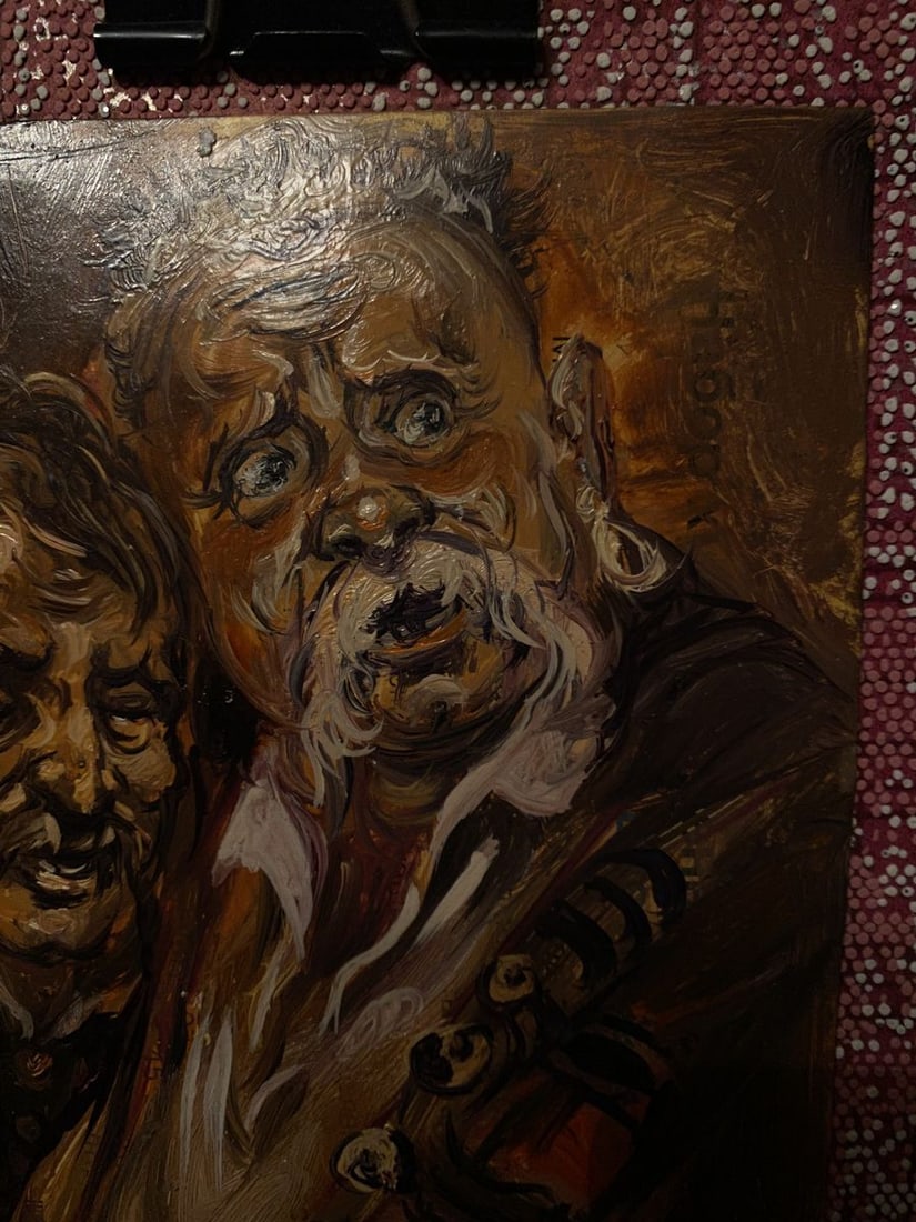 Oil painting Godfathers Alexander Arkadievich Litvinov - 4