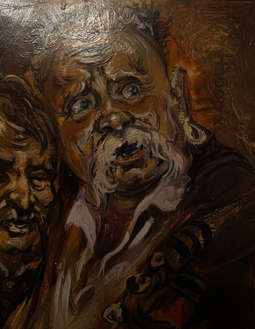 Oil painting Godfathers Alexander Arkadievich Litvinov - 5