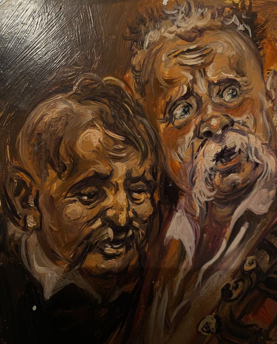 Oil painting Godfathers Alexander Arkadievich Litvinov - 6