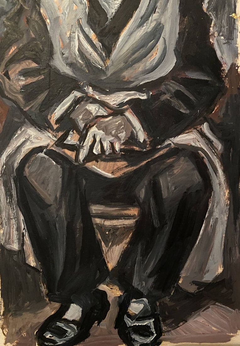 Oil painting A family Alexander Arkadievich Litvinov - 2