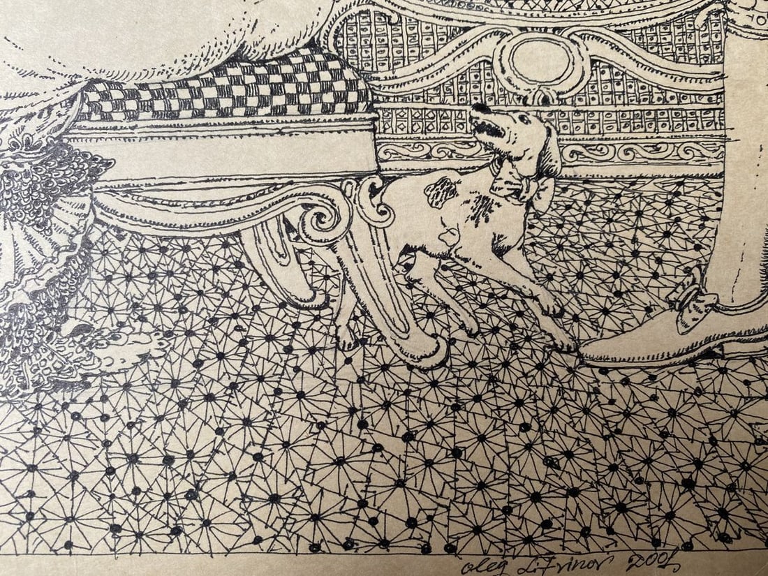 Mascara, painting Boudoir Litvinov Oleg Arkad'yevich - 2