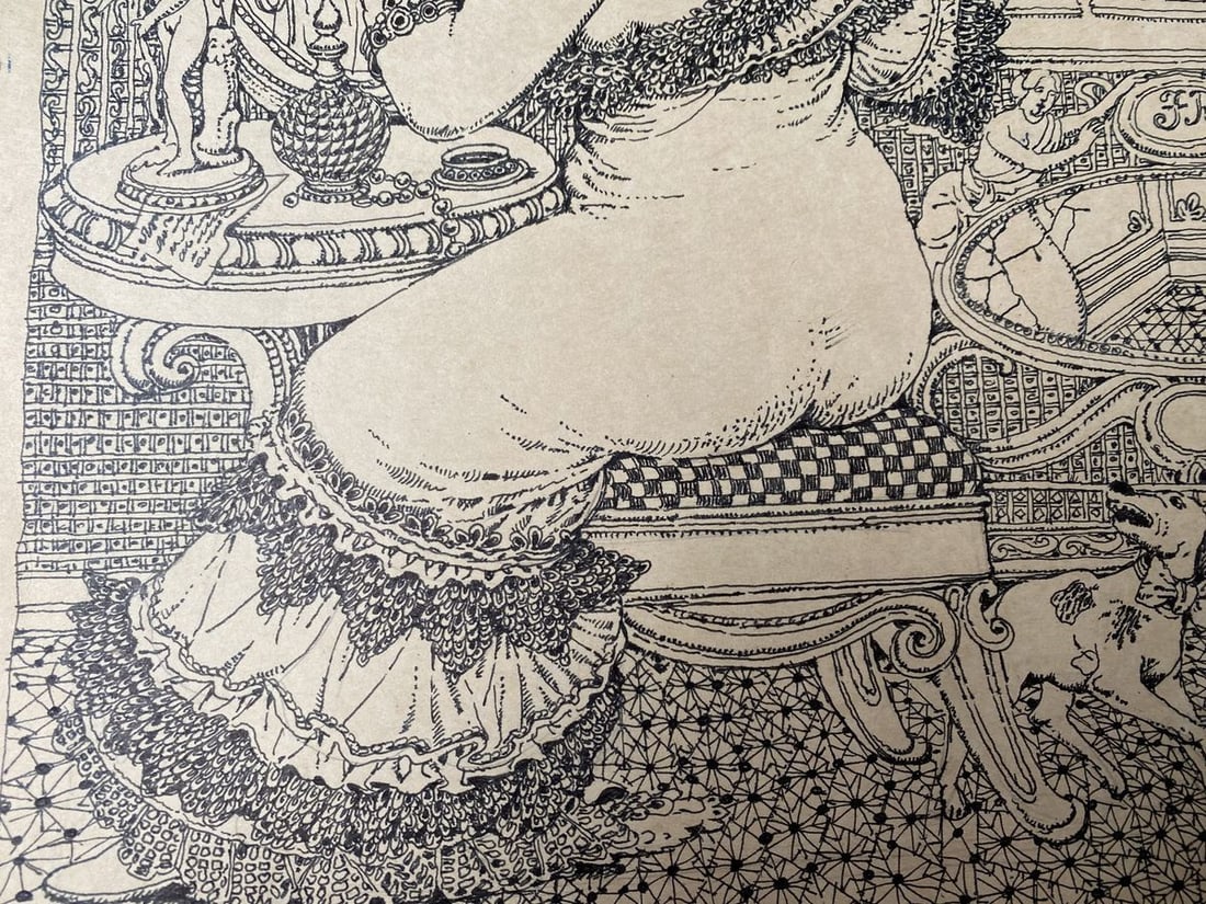 Mascara, painting Boudoir Litvinov Oleg Arkad'yevich - 4