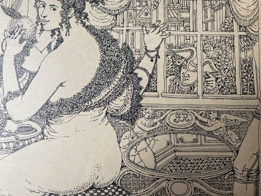 Mascara, painting Boudoir Litvinov Oleg Arkad'yevich - 6