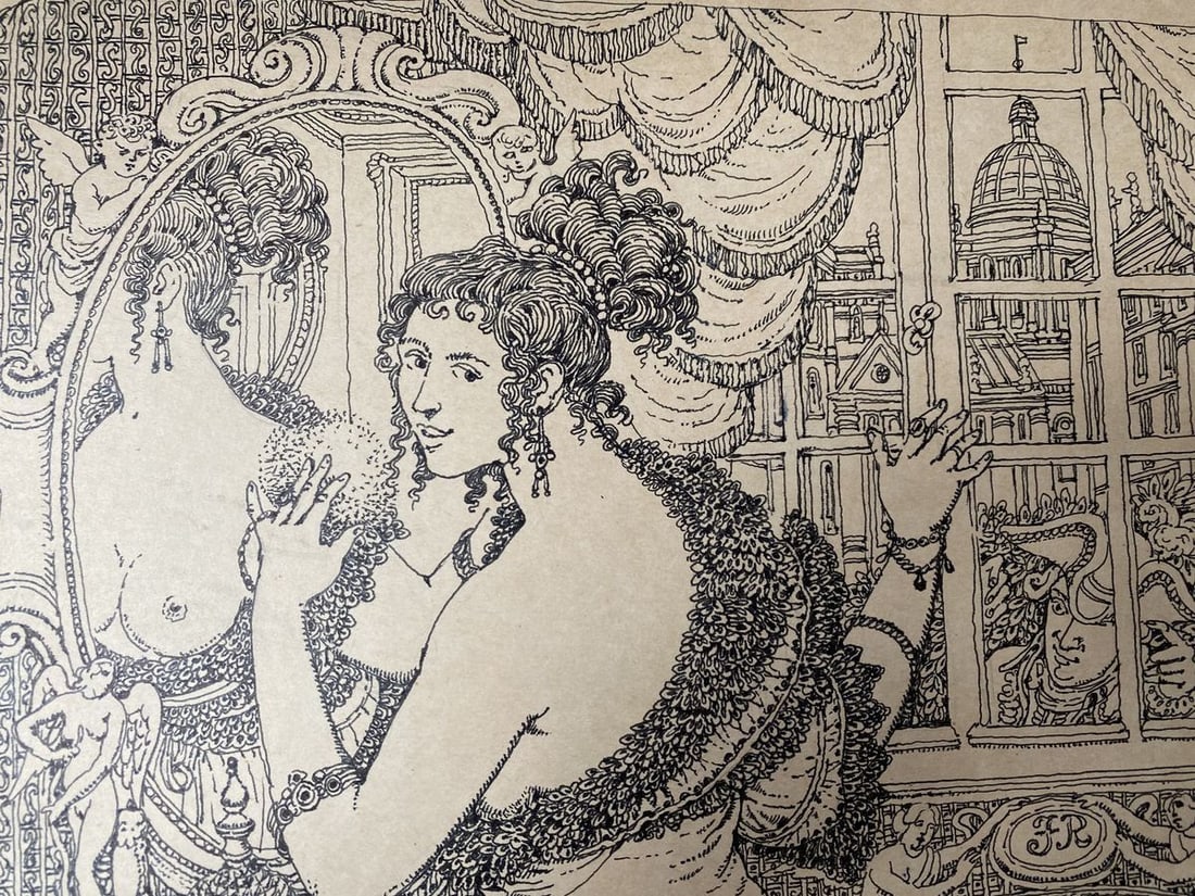 Mascara, painting Boudoir Litvinov Oleg Arkad'yevich - 7