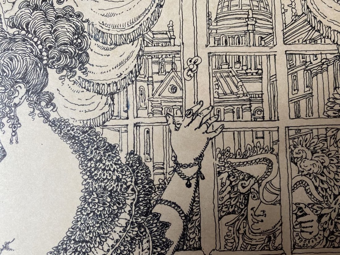 Mascara, painting Boudoir Litvinov Oleg Arkad'yevich - 8