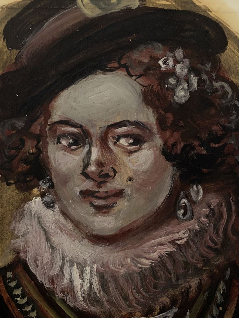 Oil painting Madeleine Alexander Arkadievich Litvinov - 5