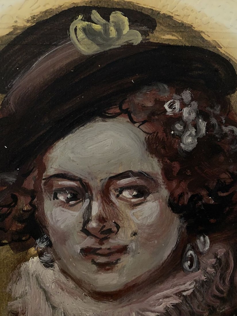 Oil painting Madeleine Alexander Arkadievich Litvinov - 7