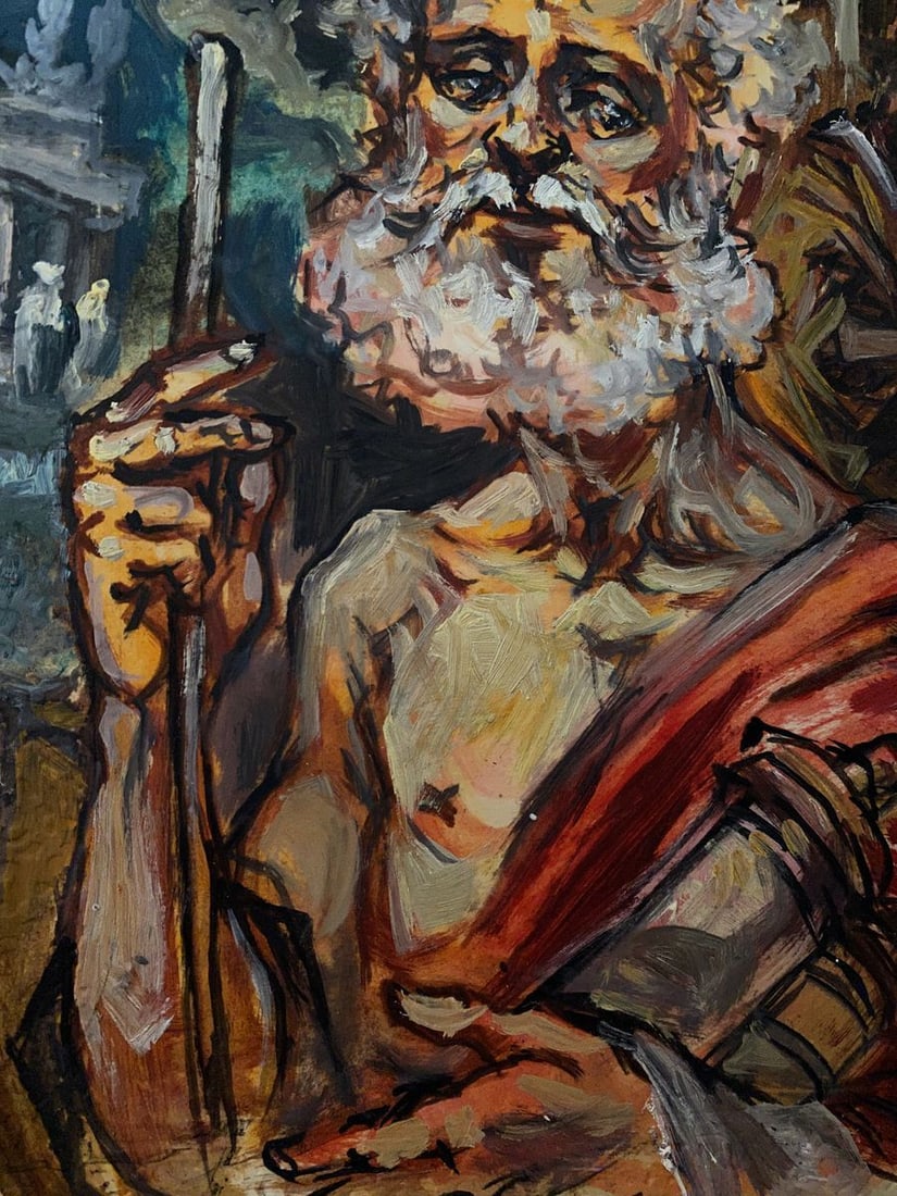 Oil painting Diogenes Alexander Arkadievich Litvinov - 3