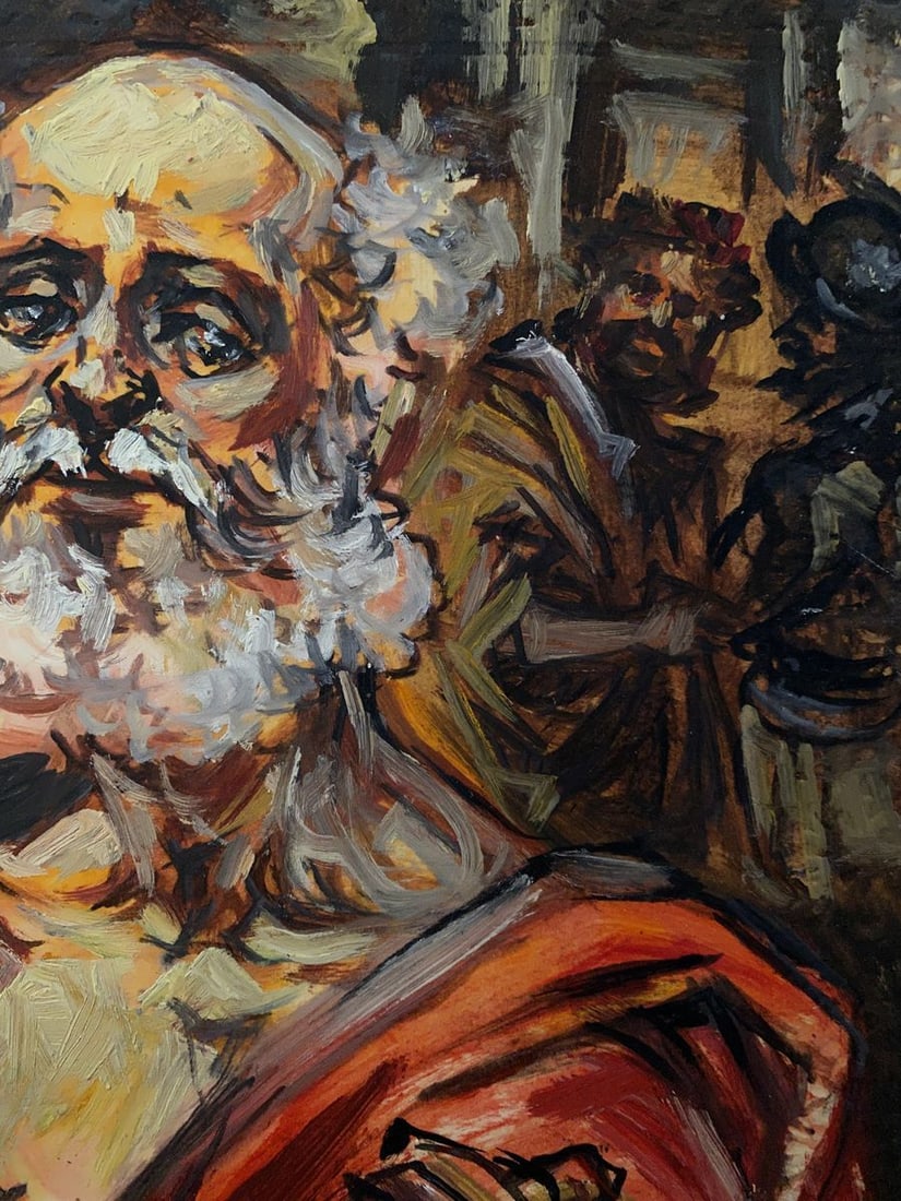 Oil painting Diogenes Alexander Arkadievich Litvinov - 4