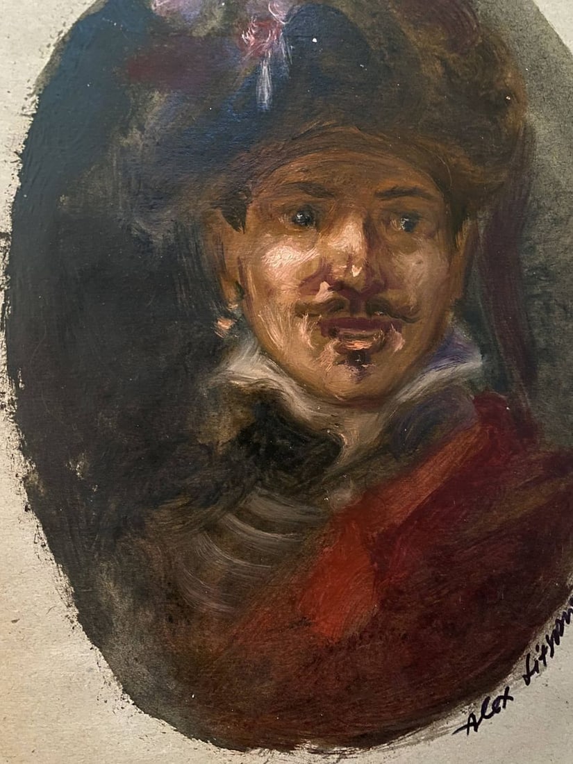 Oil painting Portrait Alexander Arkadievich Litvinov - 3