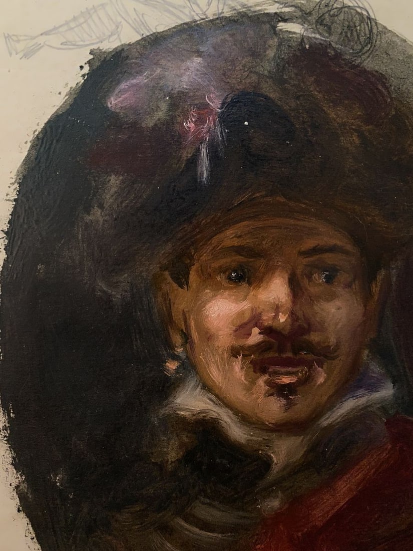 Oil painting Portrait Alexander Arkadievich Litvinov - 4