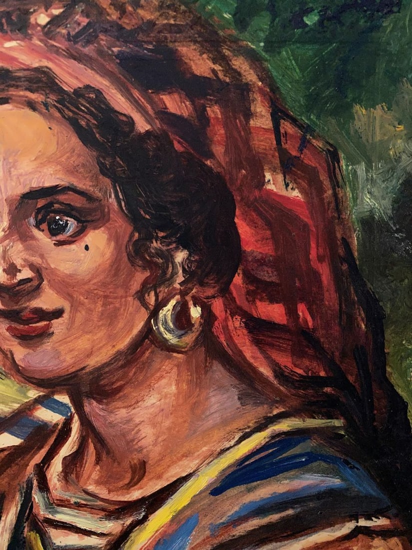 Oil painting Gypsy Alexander Arkadievich Litvinov - 5