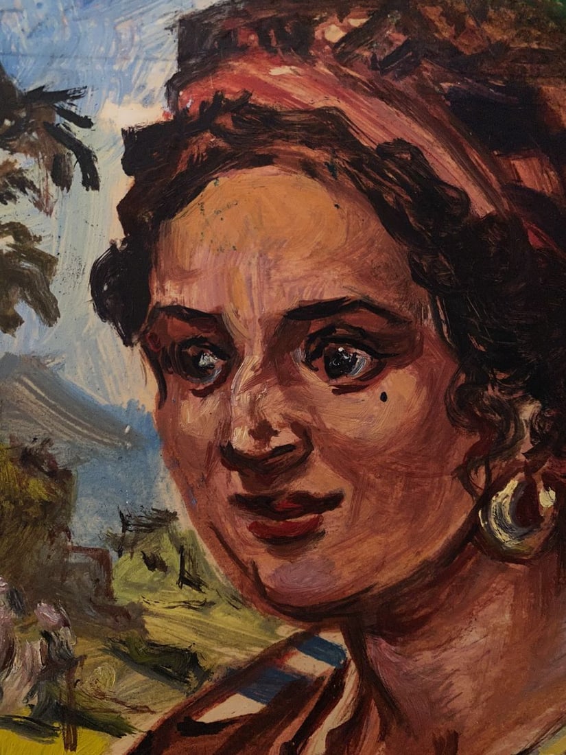Oil painting Gypsy Alexander Arkadievich Litvinov - 6