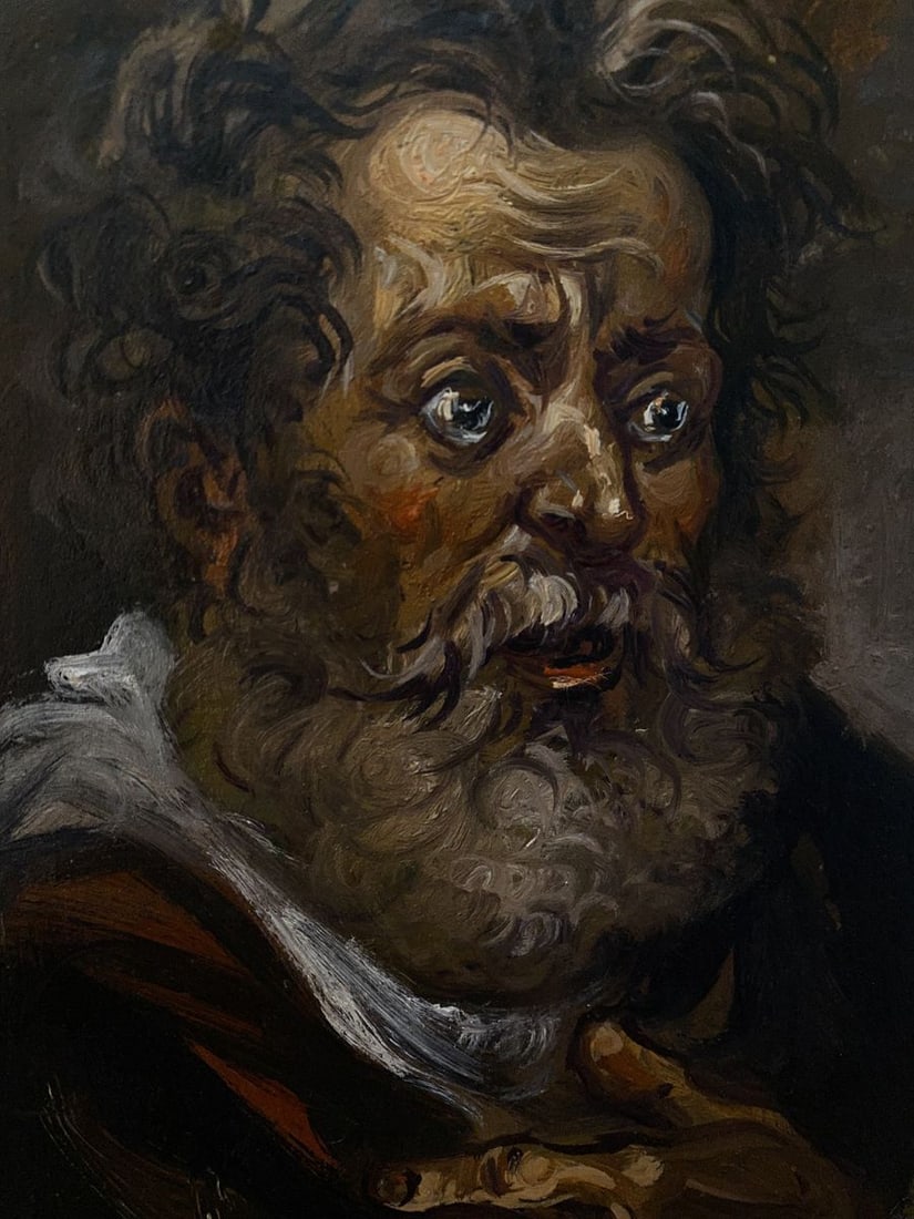 Oil painting Surprised Alexander Arkadievich Litvinov - 2