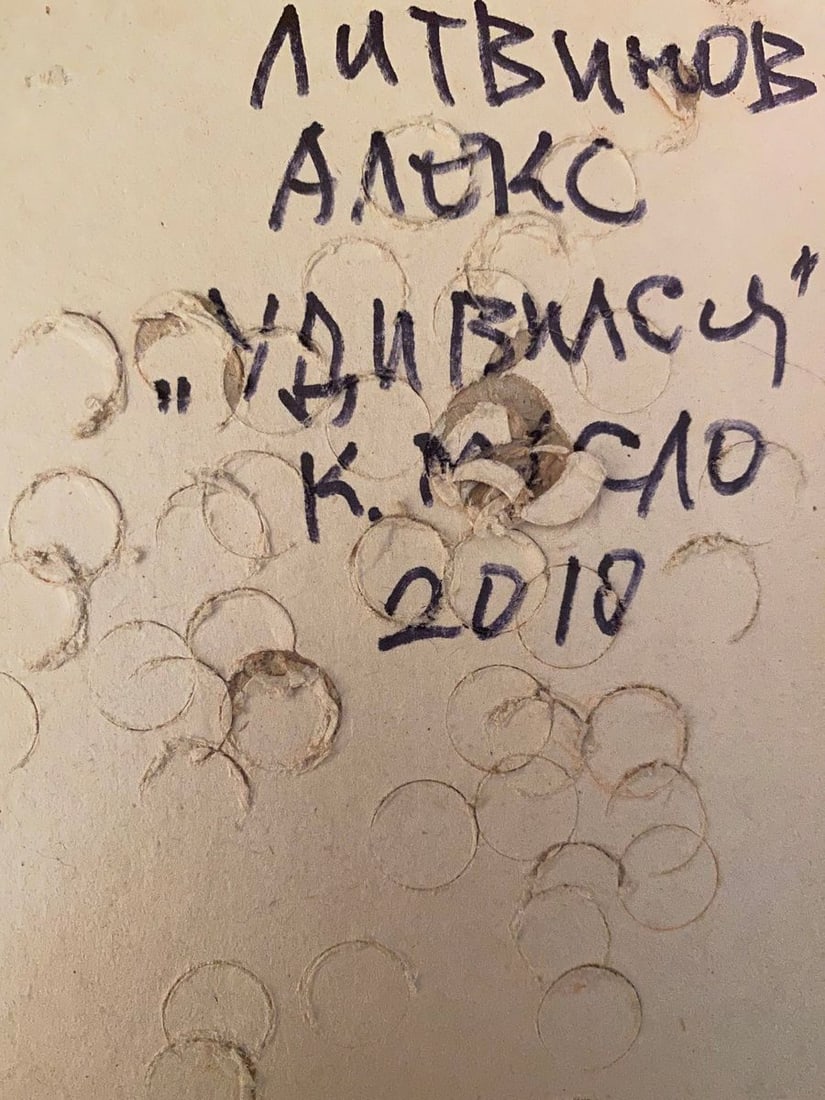 Oil painting Surprised Alexander Arkadievich Litvinov - 5