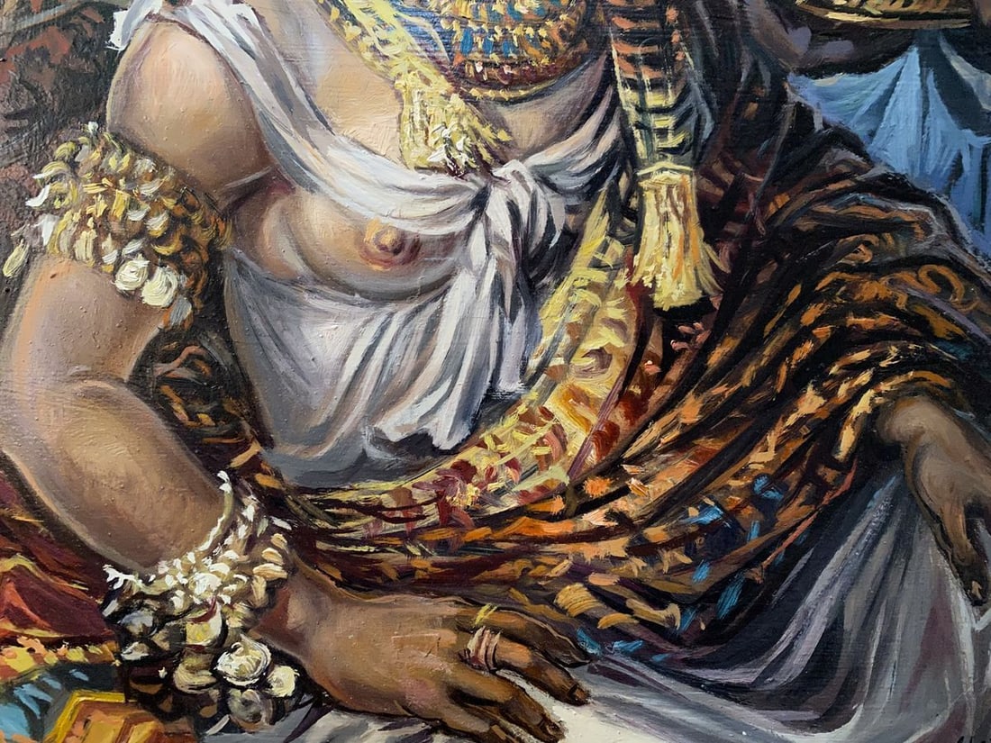 Oil painting Cleopatra Alexander Arkadievich Litvinov - 3