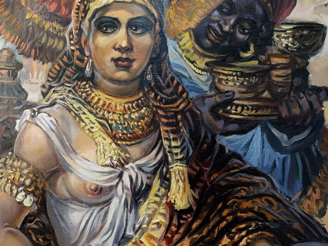 Oil painting Cleopatra Alexander Arkadievich Litvinov - 5