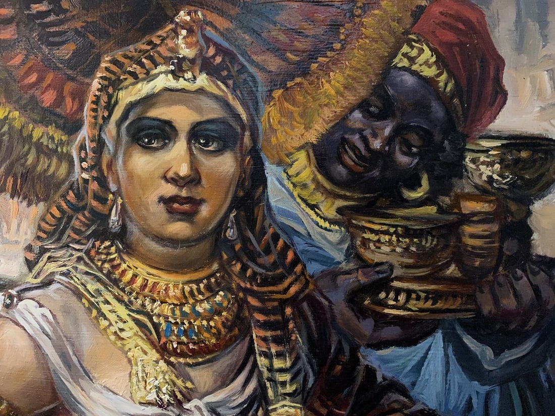Oil painting Cleopatra Alexander Arkadievich Litvinov - 7