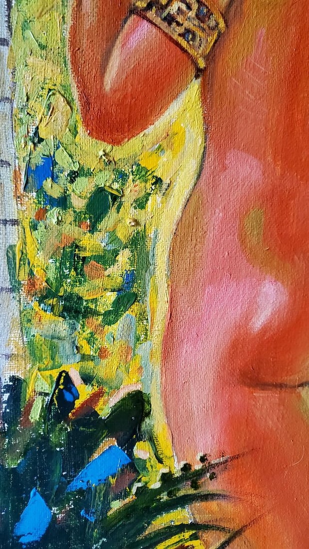 Oil painting Door to the garden Litvinov Daniil Olegovich - 3