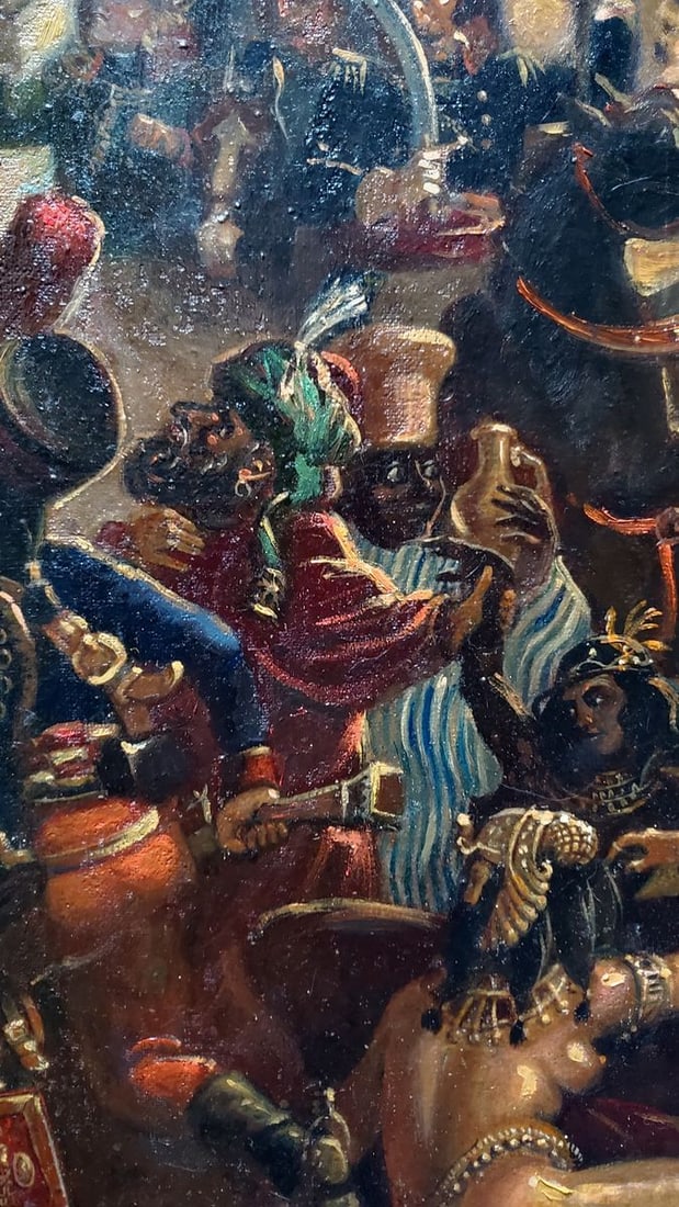 Oil painting Napoleon in Egypt Litvinov Daniil Olegovich - 11