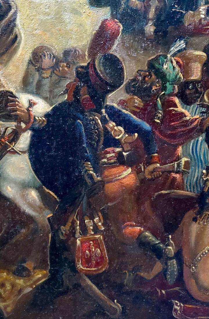 Oil painting Napoleon in Egypt Litvinov Daniil Olegovich - 7