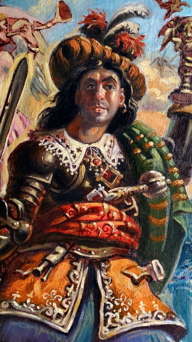 Oil painting Horsemen of the Apocalypse Litvinov Daniil Olegovich - 2